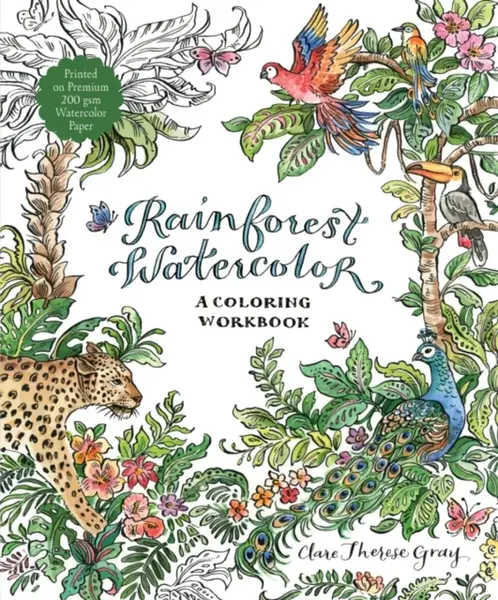 Rainforest Watercolor - Clare Therese Gray