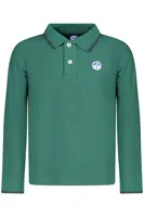 NORTH SAILS CHILDREN&#39;S LONG-SLEEVED POLO SHIRT, GREEN