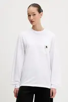 Bavlnené tričko s dlhým rukávom Carhartt WIP