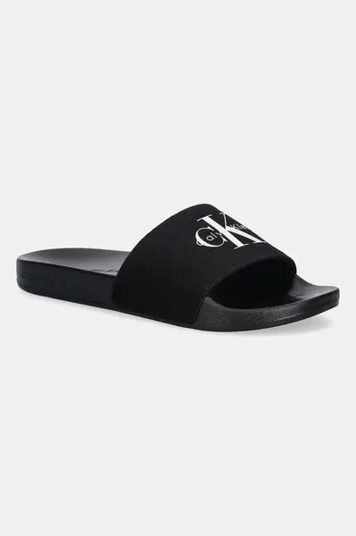 Šľapky Calvin Klein Jeans SLIDE MONOGRAM WN LOGO CK
