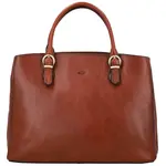 Dámská kožená kabelka do ruky hnědá - Katana Siara