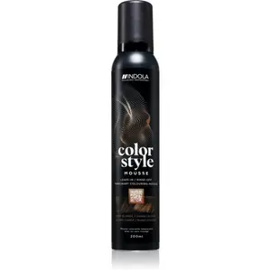 Indola Color Style Mousse tónovací pěna na vlasy odstín Dark Blonde 200 ml
