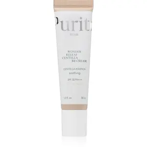 Purito Wonder Releaf Centella BB Cream rozjasňující BB krém se zklidňujícím účinkem odstín 21 Light Beige 30 ml
