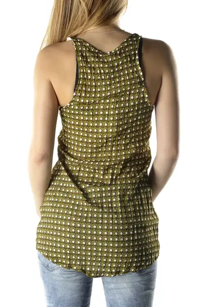 Dámske tielko s bodkovaným vzorom