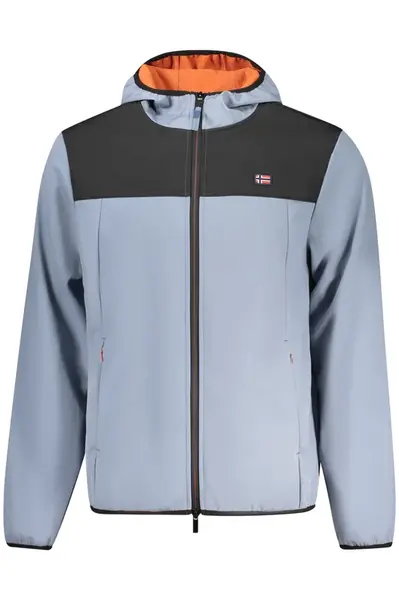 Pánska prechodná bunda s kapucňou