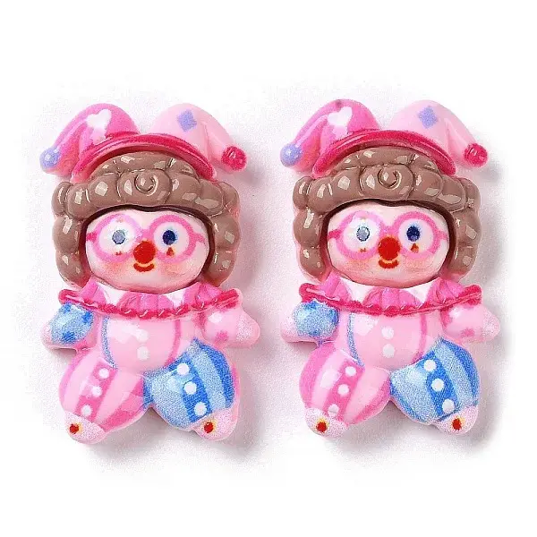Funny Opaque Resin Cabochons
