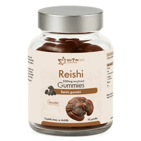 Reishi 500mg gummies 60ks
