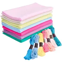 7Pcs 7 Colors Non-woven Felt Fabric