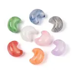 Opaque Resin Moon Beads