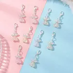 Transparent Acrylic Heart Angel Pendant Decorations