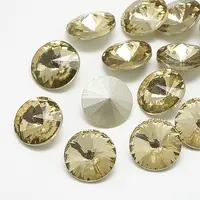 Pointed Back Glass Rhinestone Cabochons