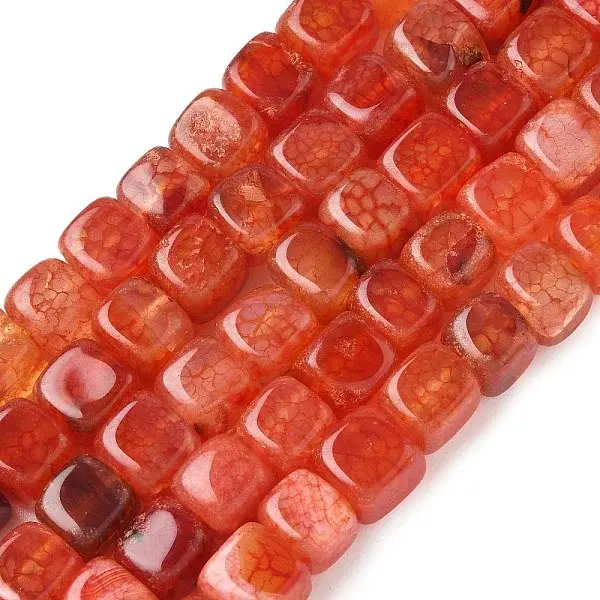 Natural Weathered Agate Beads Strands