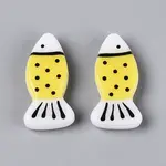 Printed Opaque Resin Beads