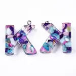 Transparent Epoxy Resin Pendants