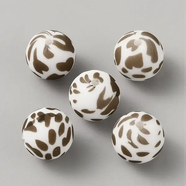 Round Food Grade Eco-Friendly Silicone Beads