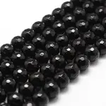 Natural Dyed & Heated Black Onyx Beads Strands