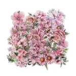 50Pcs Flower PVC Waterproof Stickers