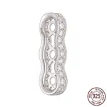 3 Hole 925 Sterling Silver Multi-Strand Links