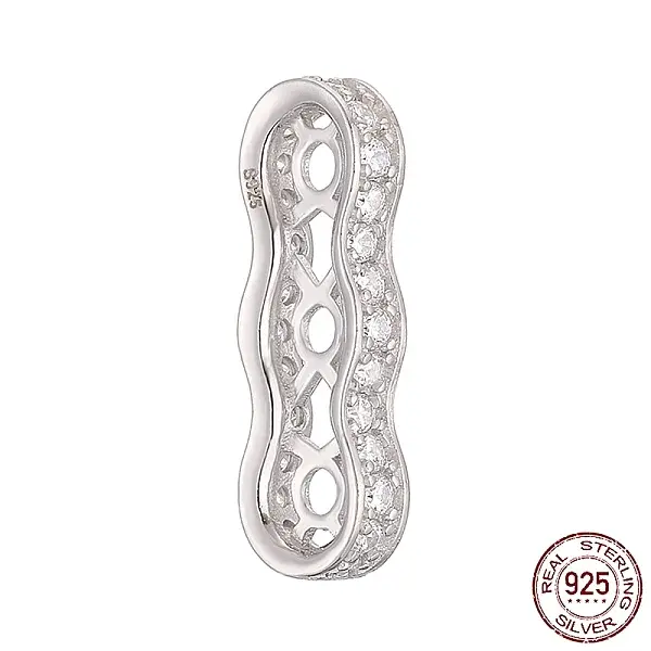 3 Hole 925 Sterling Silver Multi-Strand Links