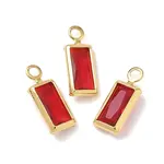 Brass Glass Charms