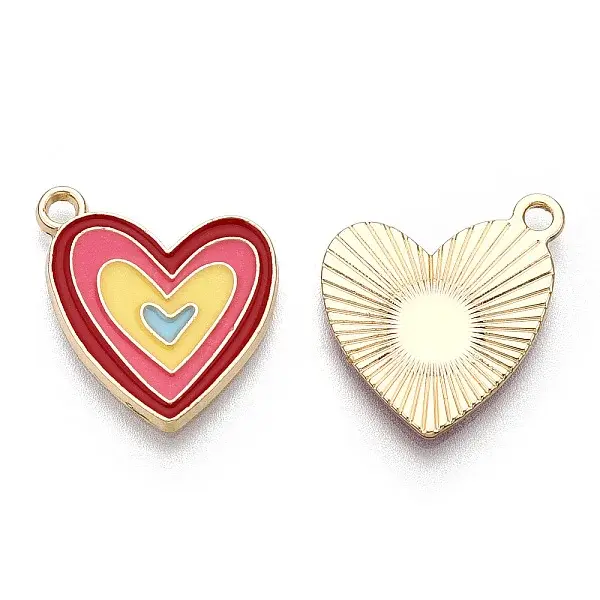 Alloy Enamel Pendants