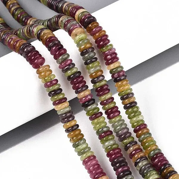 Dyed Natural White Jade Beads Strands