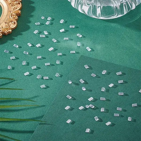 500Pcs Plastic Ear Nuts