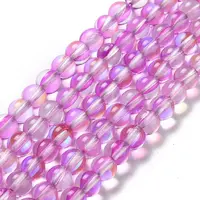 Synthetic Moonstone Beads Strands
