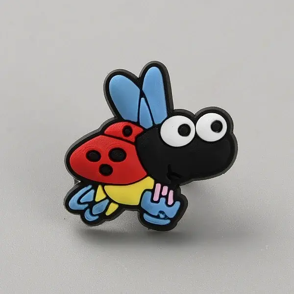 Bees Plastic Cartoon Style Straw Toppers