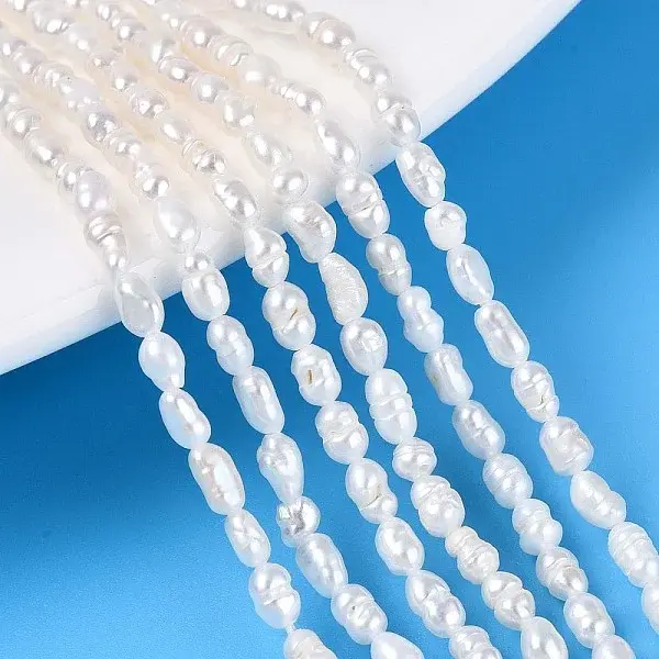 Natural Cultured Freshwater Pearl Beads Strands