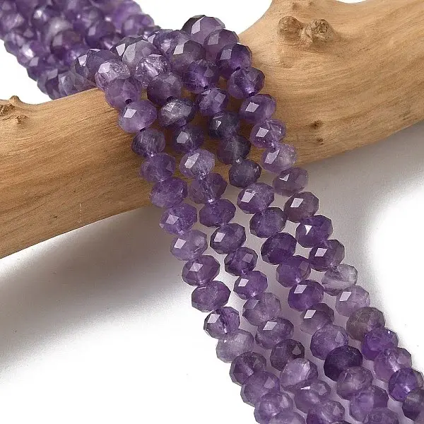 Natural Amethyst Bead Strands