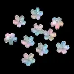 Dyed & Heated Glass Bead Caps