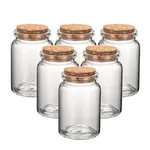 Glass Jar Glass Bottles Bead Containers