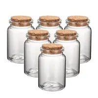 Glass Jar Glass Bottles Bead Containers