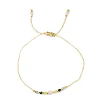 Natural stone constellation bracelet with 12 zodiac signs