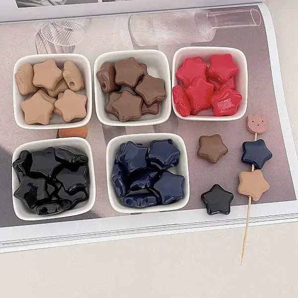 Opaque Acrylic Beads