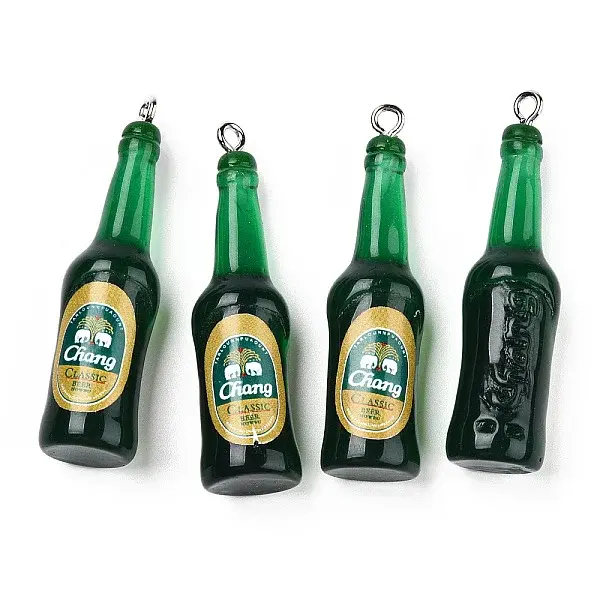 Transparent Resin Pendants