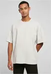 Ultra heavy oversized t-shirt in light grey color