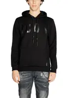 Černá mikina s kapucí Icon