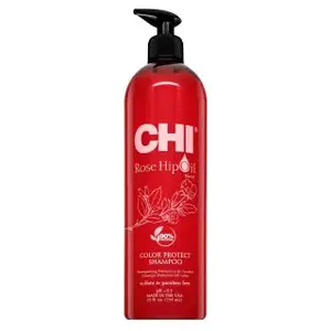 CHI Rose Hip Oil Color Nurture Protecting Shampoo ochranný šampon pro barvené vlasy 739 ml