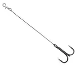 Delphin náväzec bomb twisto rigs volfrám 15 kg 3 ks - #6 6 cm