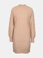 Světle růžové svetrové šaty ORSAY