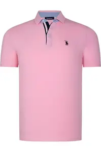 T9582 DEWBERRY MEN'S T-SHIRT-PINK