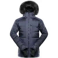 ALPINE PRO NADDR Pánska lyžiarska bunda, tmavo modrá, veľkosť 4XL