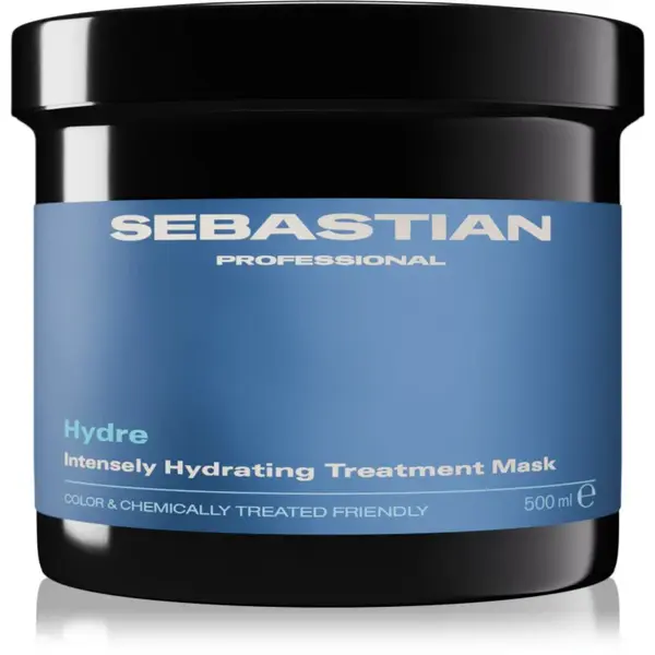 Sebastian Professional Hydre hydratačná maska na vlasy pre suché, poškodené, chemicky ošetrené vlasy 500 ml