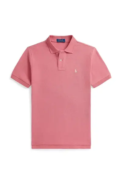 Dětská bavlněná polokošile Polo Ralph Lauren