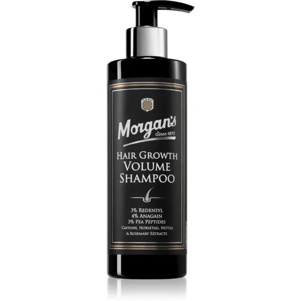 Morgan's Hair Growth Volume Shampoo šampon pro podporu růstu vlasů pro muže 250 ml