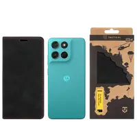 Flipové pouzdro Tactical Xproof pro Motorola Moto G57 Power, black hawk