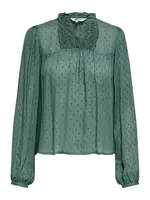 ONLY Blúzka 'ONLGeza'  jedľová