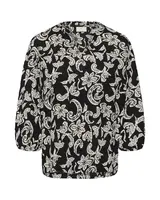 Kaffe Blúzka 'KARiani'  béžová / čierna